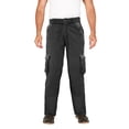 thumbnail image 1 of Men's Two Tone Camo Military Tactical Work Army Cotton Twill Belted Cargo Pants (Black, 32x32), 1 of 3