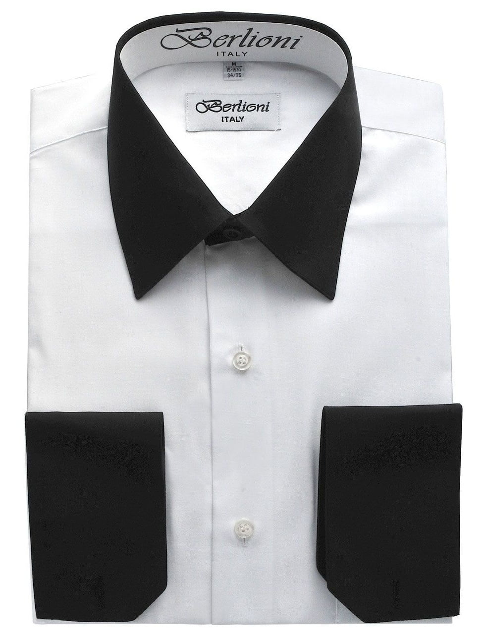 Men's Two Tone Dress Shirt - Walmart.com