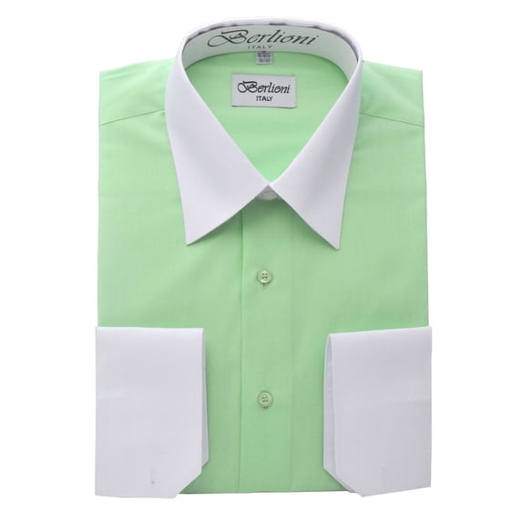 Men's Two Tone Dress Shirt