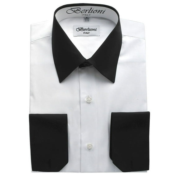 Men's Two Tone Dress Shirt
