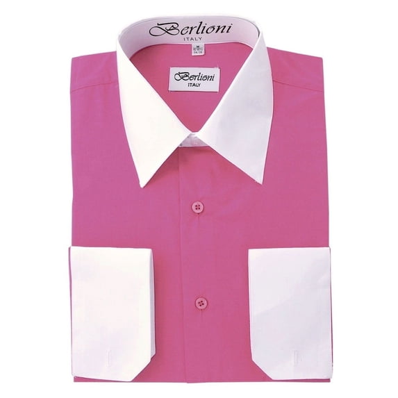 Men's Two Tone Dress Shirt