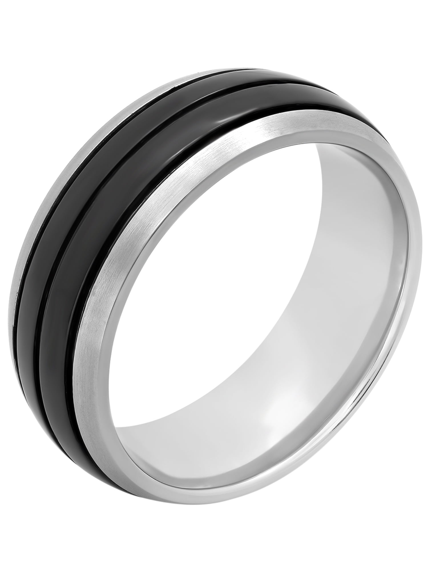 STARCHENIE 5mm Comfort Fit Wedding Band - Solid 925 Sterling Silver, Brushed Matte, No Gemstone