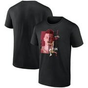 Mens Tyler Herro Black Miami Heat Jump Pass T-Shirt