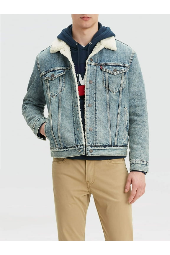 Men's Type 3 Sherpa Trucker Denim Jacket