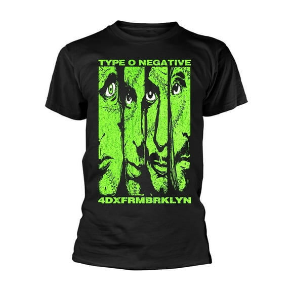 Men's Type O Negative Faces T-shirt X-Large Black