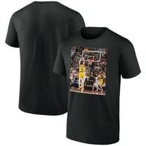 Men's Tyrese Haliburton Black Indiana Pacers 2025 NBA Game Frames T-Shirt
