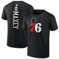 thumbnail image 1 of Men's Tyrese Maxey Black Philadelphia 76ers Playmaker T-Shirt, 1 of 3