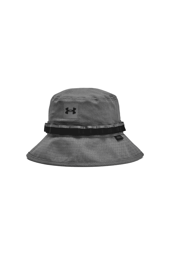 Men's Iso-chill ArmourVent Bucket Hat Castlerock/Black M/L