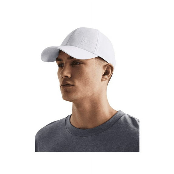 UA Iso-Chill Vent Men's Medium-Large Cap - 1383438 - White