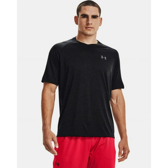 Big & Tall Under Armour Tech 2.0 V-Neck Tee Color: Black Size: XXL TALL