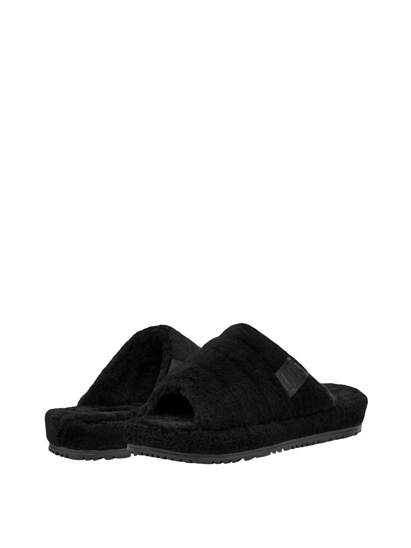 UGG Men's Fluff You Slide Slipper 12M with UGGplush™ Wool Blend