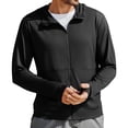 thumbnail image 1 of Men's UPF 50+ Full Zip Up Sun Protection Hoodie Jacket Long Sleeve Lightweight UV Shirts for Men Hiking Fishing, 1 of 8