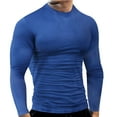 thumbnail image 1 of Men's UPF 50+ Long Sleeve Compression Shirts, Water Sports Rash Guard Base Layer, Athletic Workout Shirt, 1 of 6