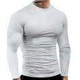 thumbnail image 1 of Men's UPF 50+ Long Sleeve Compression Shirts, Water Sports Rash Guard Base Layer, Athletic Workout Shirt, 1 of 6