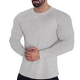 thumbnail image 1 of Men's UPF 50+ Long Sleeve Compression Shirts, Water Sports Rash Guard Base Layer, Athletic Workout Shirt, 1 of 5