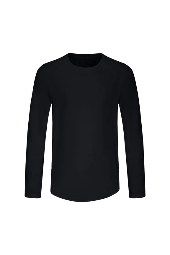Men's UPF 50+ Long Sleeve Fishing & Workout Tops – Sun Protection Rash Guard Shirt