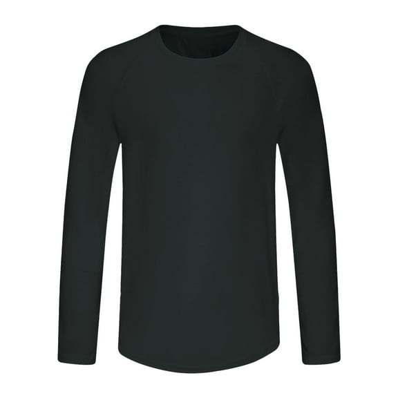 Men's UPF 50  Long Sleeve Fishing & Workout Tops – Sun Protection Rash Guard Shirt