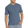 thumbnail image 1 of Men's UPF 50+ Rash Guard Swim T-Shirt Short Sleeve Athletic Top Quick Drying Lightweight and Comfortable for Outdoor Sports, 1 of 4