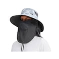 thumbnail image 1 of Men’s UPF 50+ Sun Hat with Face Cover & Neck Flap FH09, 1 of 8