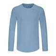 thumbnail image 1 of Men's UPF 50+ Sun Protection UV SPF Shirts Long Sleeve Lightweight Quick Dry Swim Rash Guard T-Shirts, 1 of 7