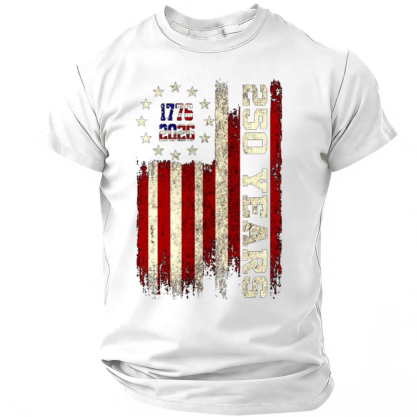 Men's USA 250 Years Patriotic Fighter Jet T-Shirt American Flag Graphic ...