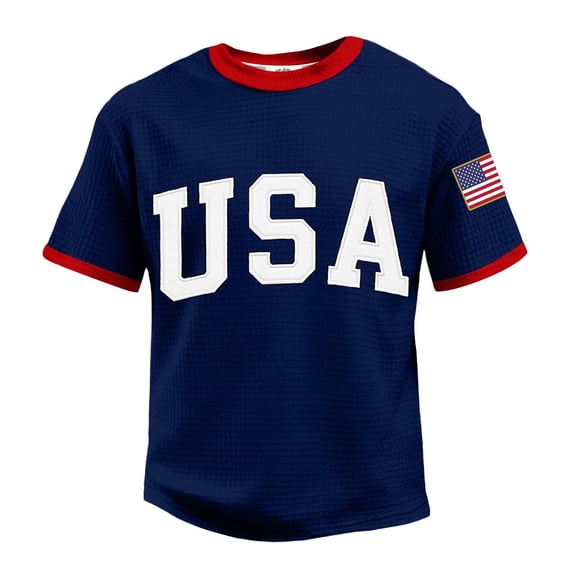Men's USA 250 Years of Freedom Patriotic T-Shirt American Flag Casual Tee 250th Anniversary Shirt