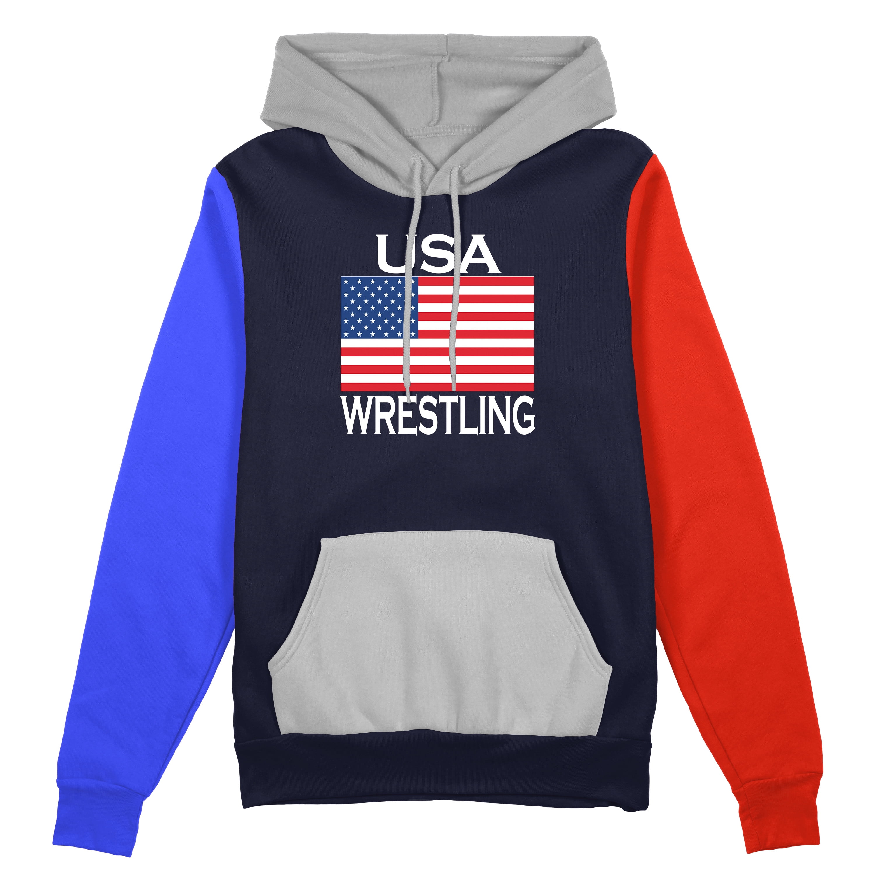 Usa wrestling hoodie nike top