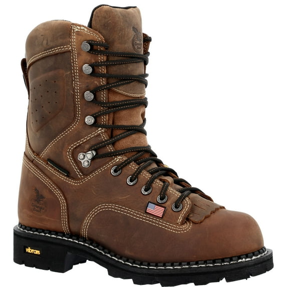 Men's USA Logger Waterproof Work Boot Size 11(M)