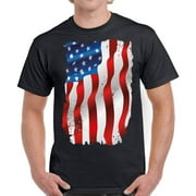 Mens USA Shirt - American Flag 4th of July - Patriotic Graphic Tees