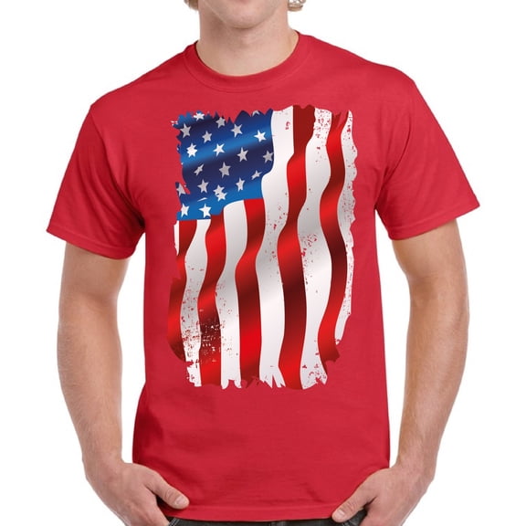 Men's USA Shirt - American Flag 4th of July - Patriotic Graphic Tees