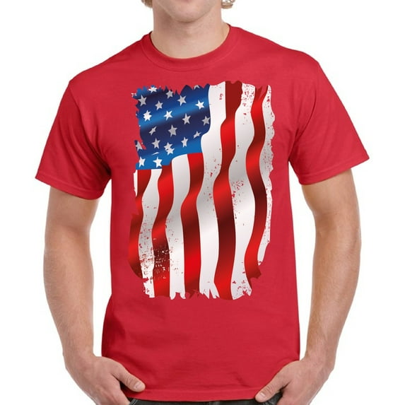 Men's USA Shirt - American Flag 4th of July - Patriotic Graphic Tees