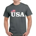 thumbnail image 1 of Men's USA Shirt - Graphic Tees - American Flag 4th of July Patriotic Timeless, 1 of 2
