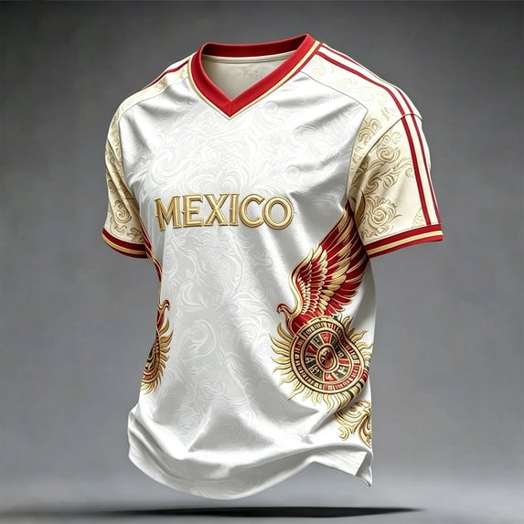 Men's USA Soccer Jersey Shirts 2026 Country Team Short SleeCrewe Crew Neck Fan International Football Shirt Retro Streetwear Top White XXXL
