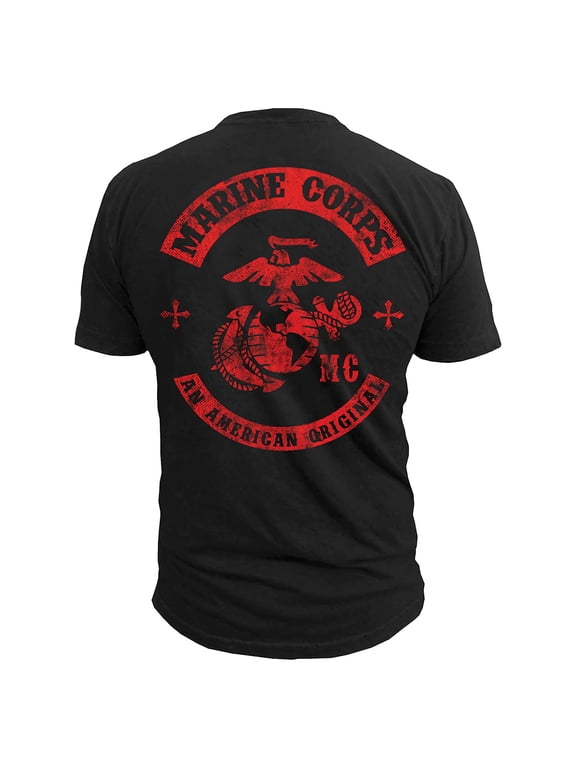 Men's USMC An American Original T-Shirt Medium Black