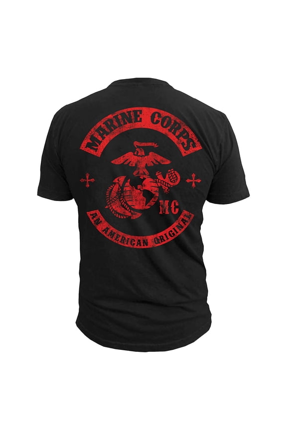 Men's USMC An American Original T-Shirt Small Black
