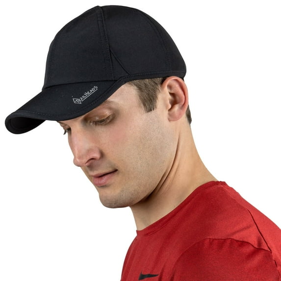 Men’s UV Protection Running Hat - black