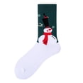 thumbnail image 1 of Men's Ugly Christmas Cotton Socks Gifts for Men Boys Funny Novelty Colorful Soft Holiday Crew Socks, 1 of 3