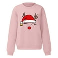 thumbnail image 1 of Men's Ugly Christmas Sweaters - Funny Christmas Sweaters for Men - Fun Holiday Pullovers,Pink,L, 1 of 6