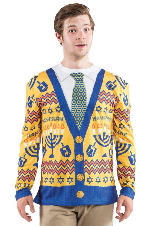 Men's Ugly Hanukkah Sweater