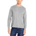 thumbnail image 1 of Men's Ultimate Comfort Longsleeve T-Shirt Mid Weight Essentials Casual Cotton Shirt, 1 of 6