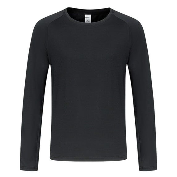 Men's Ultra-Soft Breathable T-Shirt Quick Dry Long Sleeve Shirts Lightweight Rash Guard Swim T-Shirts Hiking Running