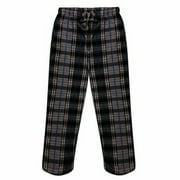 BARGAIN HONCHO Men's Ultra Soft Cozy Flannel Plaid Bottoms Sleepwear Pajama Lounge Winter Pants