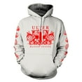 thumbnail image 1 of Men's Ulver Blood Inside (white) Hooded Sweatshirt Medium White, 1 of 2