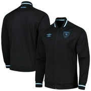 Mens Umbro Black Guatemala National Team Anthem Raglan Full-Zip Jacket