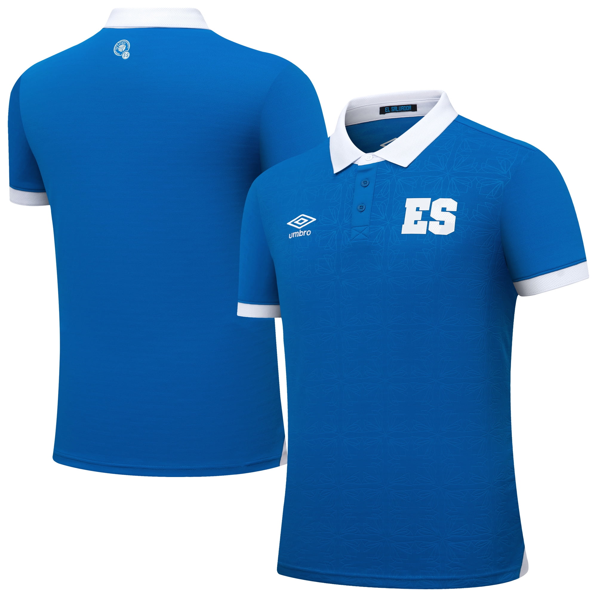 Umbro Men's El Salvador National Soccer Team Shorts - Official Teamwear Football Shorts