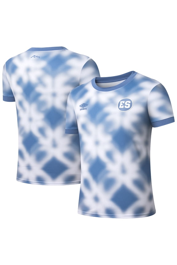 Men's-Umbro Blue El Salvador National Team 2025 Pre-Match Jersey