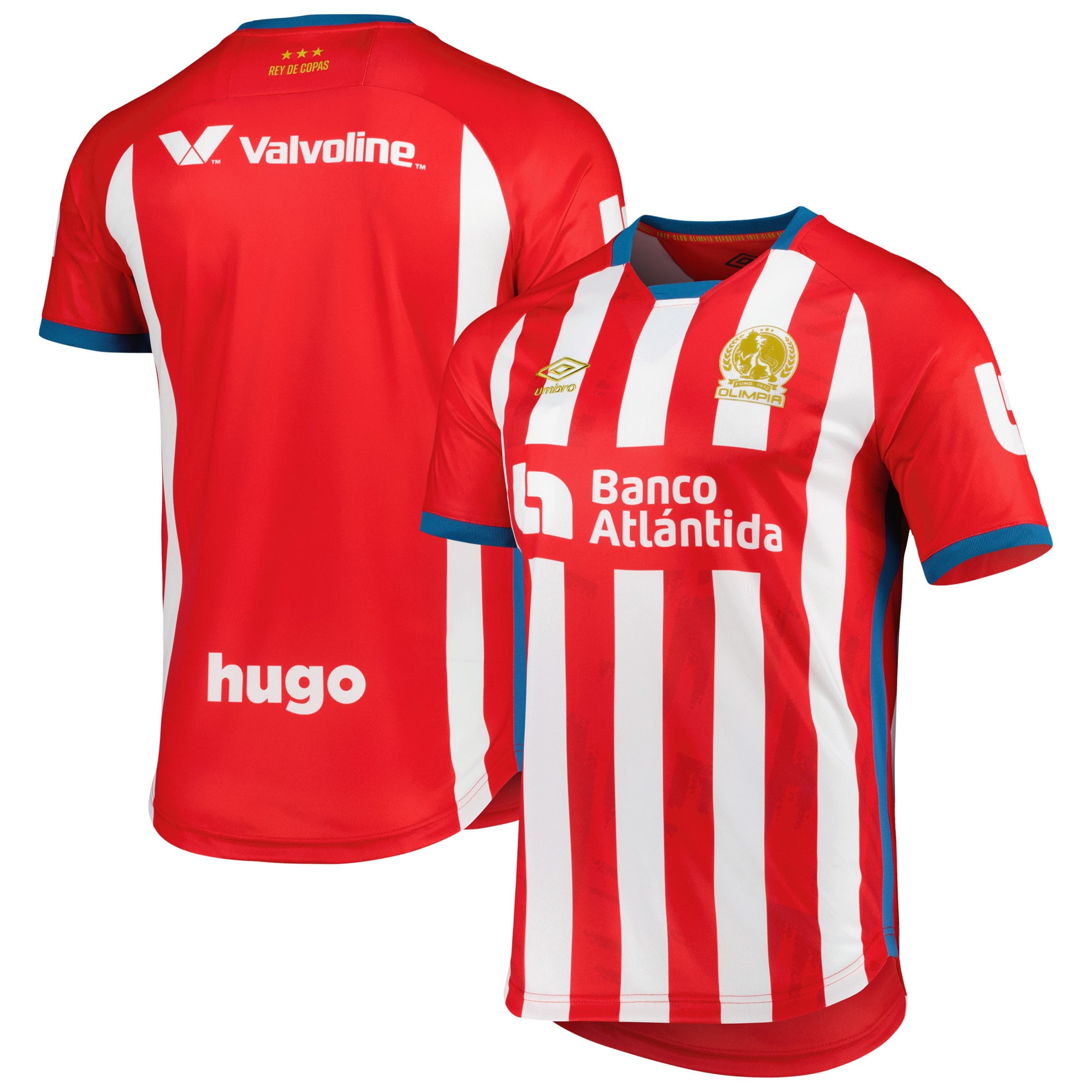 Men's Umbro Club Deportivo Olimpia 2022/23 Away Replica Jersey