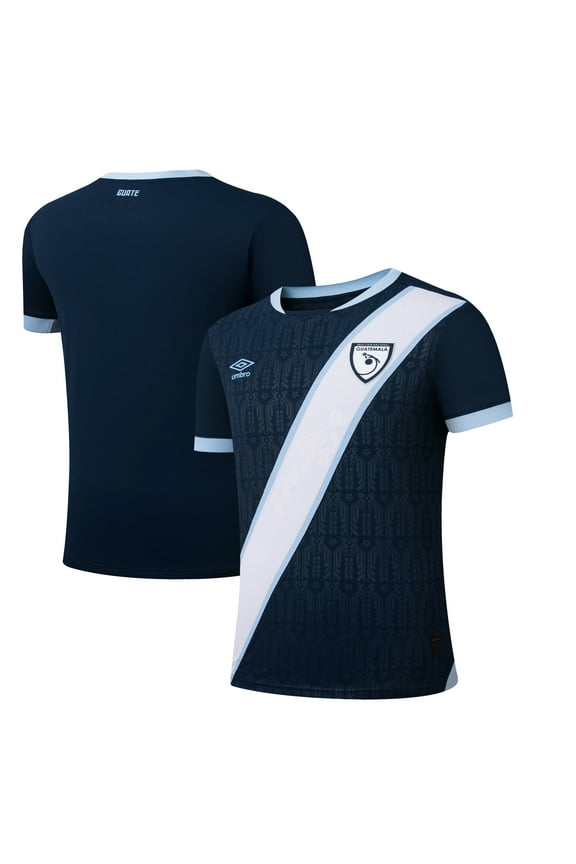 Men's Umbro Navy Guatemala National Team 2025 Away Replica Jersey