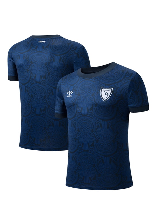 Men's Umbro Navy Guatemala National Team 2025 Pre-Match Jersey