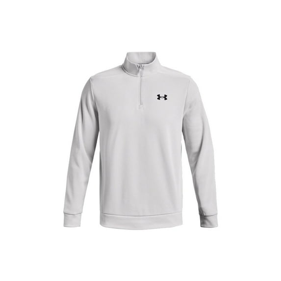 Men's Under Armour 1/4-Zip Fleece Pullover Color: Halo Gray Size: M